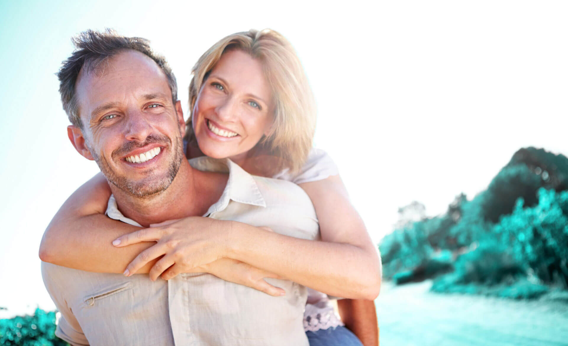 Love moments shared together after single tooth implants